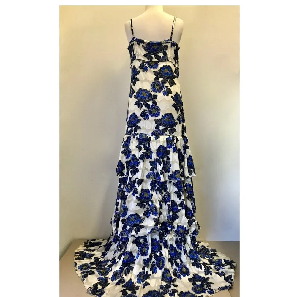 NWOT Tory Burch Marilou Tiered Gown